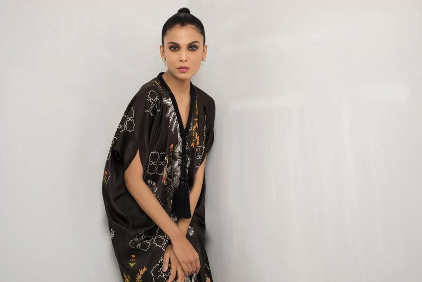 Digitally Printed Kaftan With trousers - Image 4
